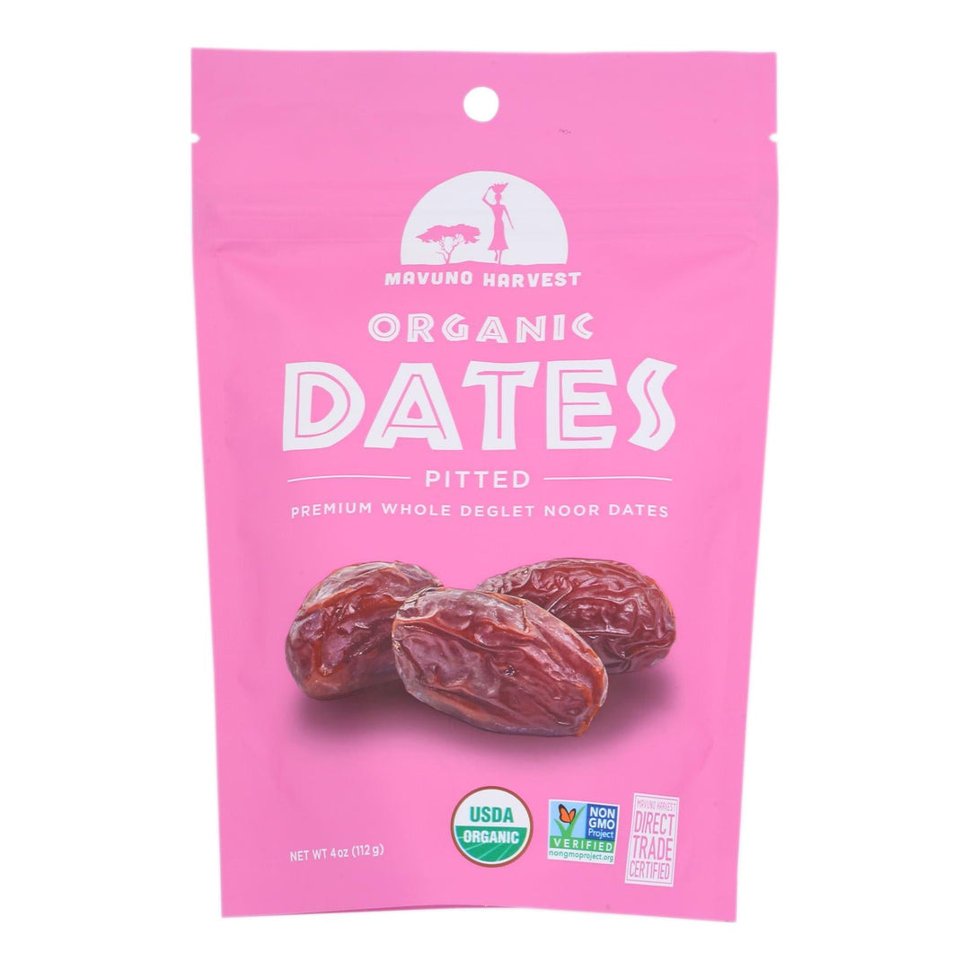 Mavuno Harvest - Date Pitted - Case Of 6 - 4 Oz - Maras Green